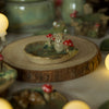 Owl Mushroom Tiny Trinket Dish 3.5x4cm