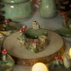 Tiny Owl Tree Log Pot 3 width x 1.5 depth (cm)