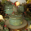 Owl Mushroom Trinket Pot 5 width x 3 depth (without owl in cm)