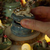 Deer Trinket Pot 5 width x 3 depth (without animal in cm)
