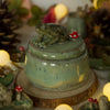 Frog Trinket Pot 6width x 4 depth (without animal in cm)