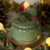 Frog Trinket Pot 6width x 4 depth (without animal in cm)
