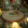 Hedgehog Leaf Trinket 4 length x 2.5 width (cm)