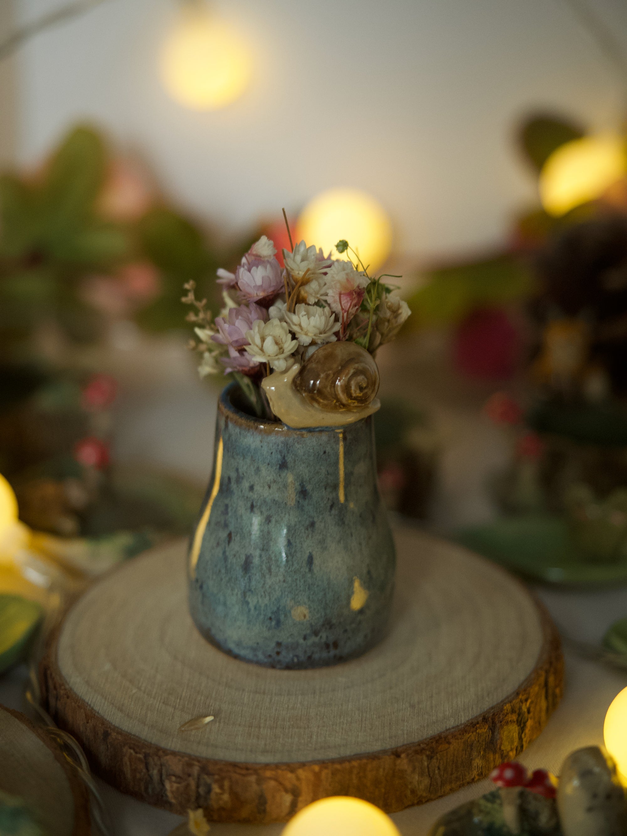 Snail Miniature Vase 4(cm) Height