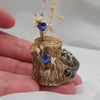 Made to order Raccoon Tree Dried Flower Totem ( end of October dispatch)