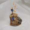 Made to order Raccoon Tree Dried Flower Totem ( end of October dispatch)