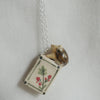 Hedgehog Book 18 inch Sterling Silver Chain Necklace