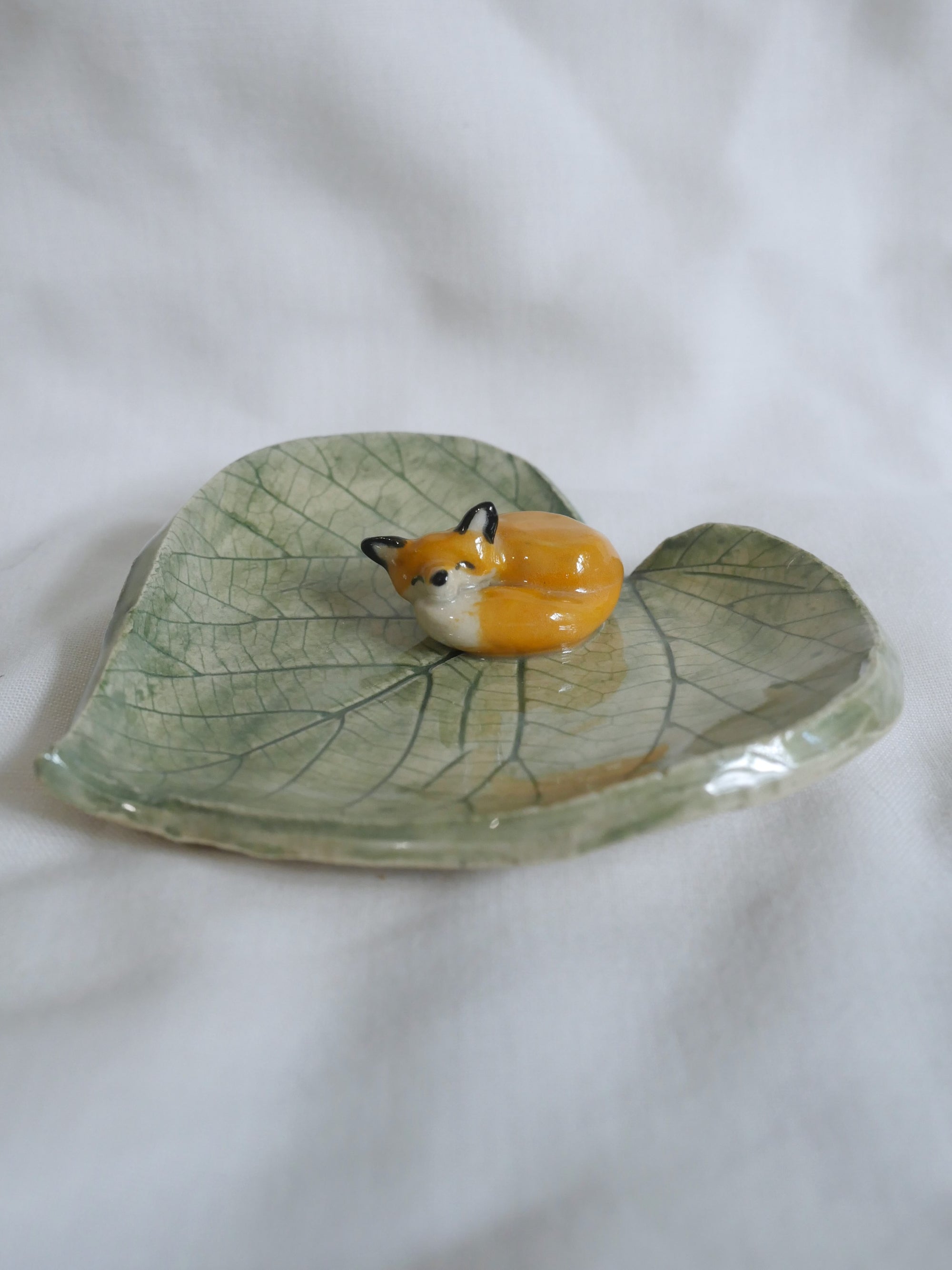 Fox Leaf Trinket Dish