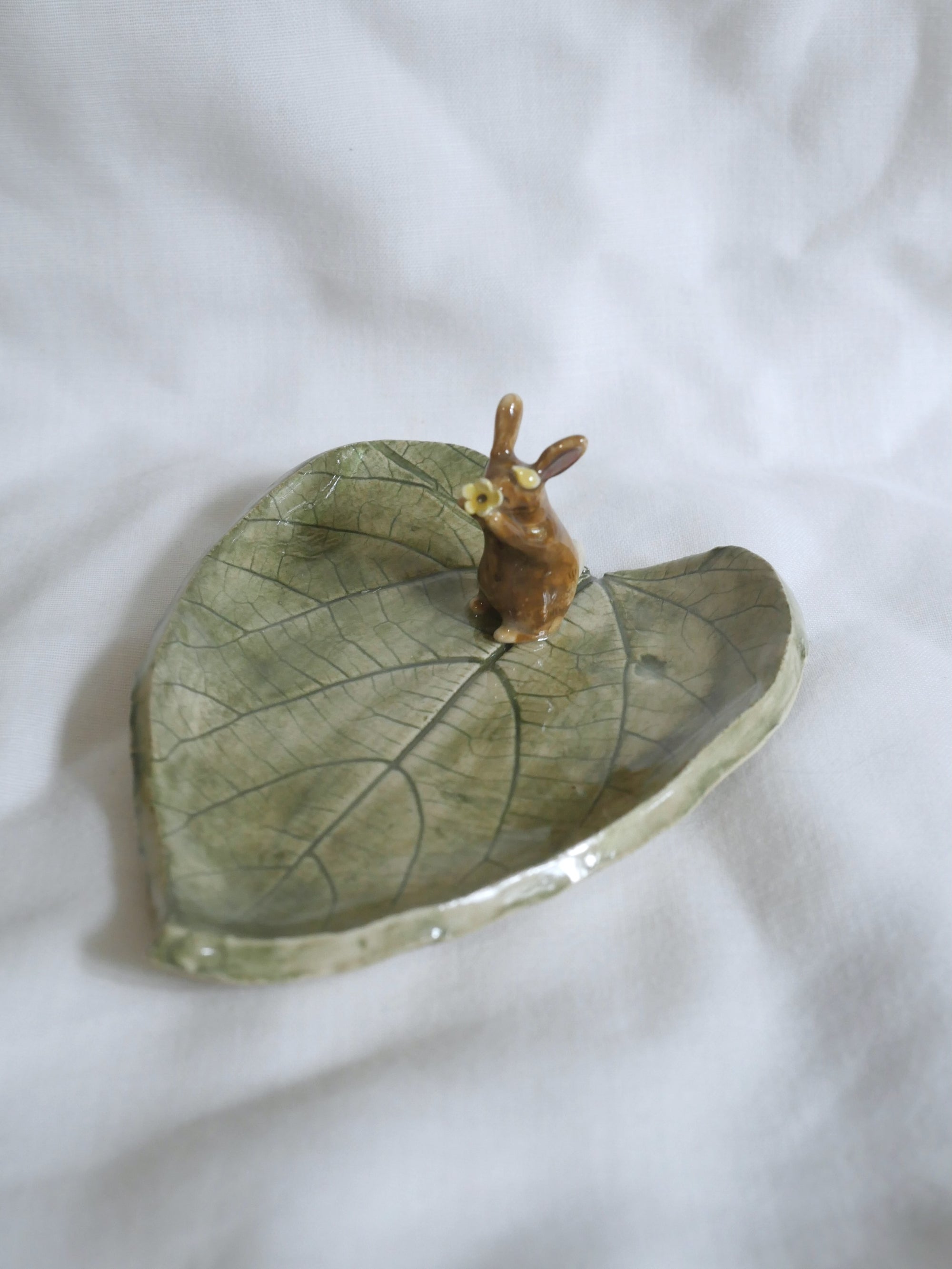 Rabbit Leaf Trinket Dish