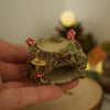 Frog Tree Stump Trinket Holder (6 cm Width x 3cm Height)