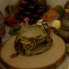 Woodpecker Tree Stump Trinket Holder (6 cm Width x 3cm Height)