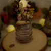 Sleeping Siamese Cat Mini Wavy Vase (4cm Height)