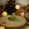 Kingfisher Leaf Trinket 4 length x 2.5 width