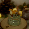 Fox Trinket Pot (4cm Width x 3cm Height)