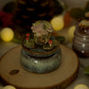 Flower Fairy House Trinket Pot (4cm Width x 3cm Height)