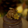 Rabbit Trinket Pot (4cm Width x 3cm Height)