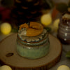 Spring Sleeping Fox Trinket Pot (4cm Width x 3cm Height)