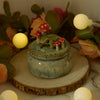 Mushroom Frog Trinket Pot (4cm Width x 3cm Height)