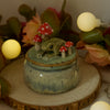 Mushroom Frog Trinket Pot (4cm Width x 3cm Height)