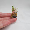 Super Small Fox Vase (with dried flowers)