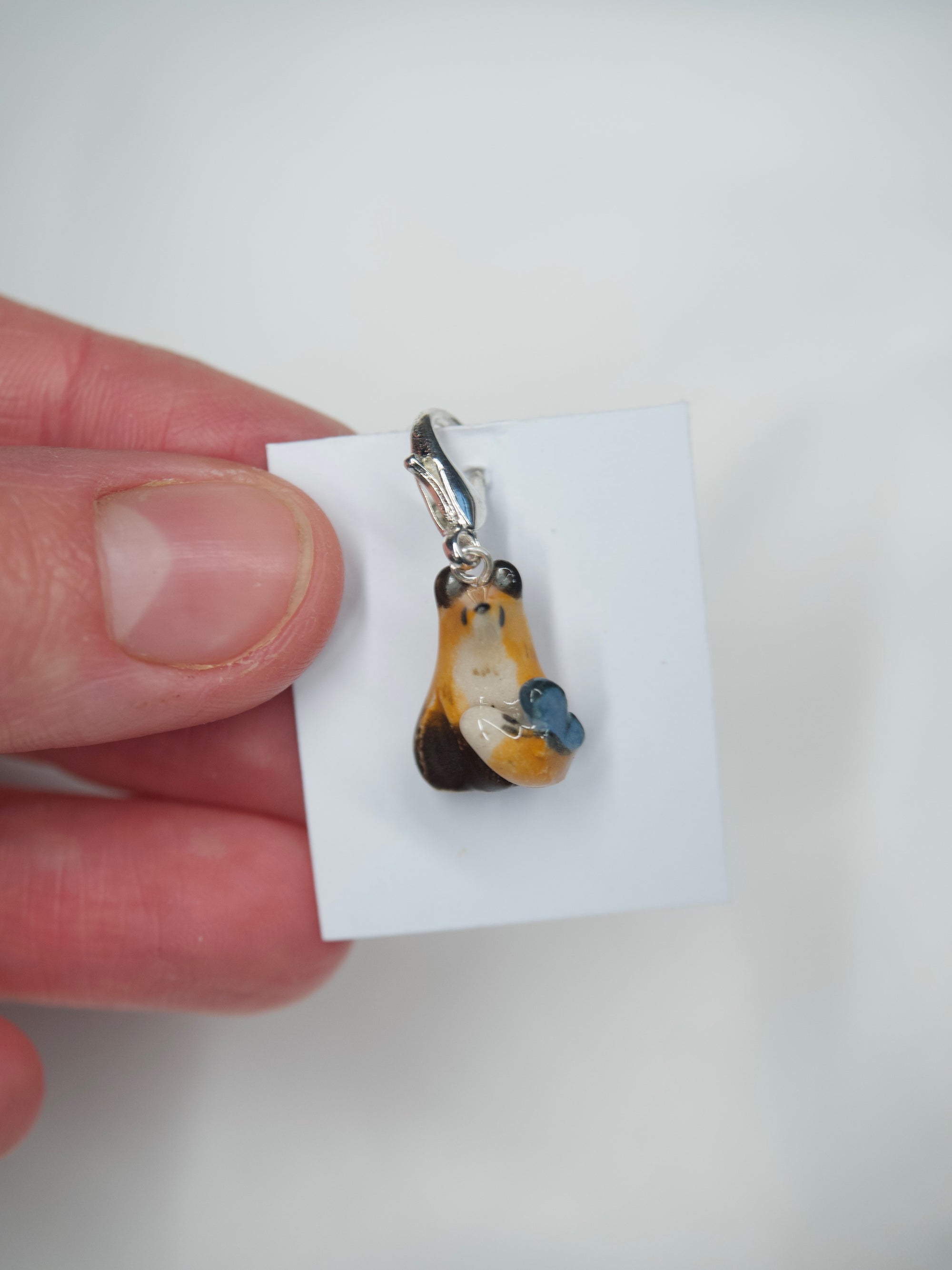 Sculpted Charms with Clasp