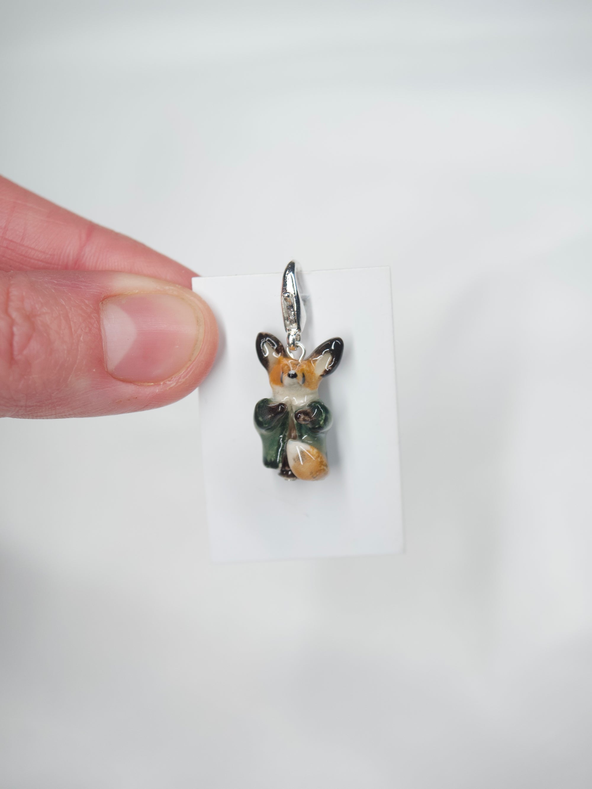 Sculpted Charms with Clasp
