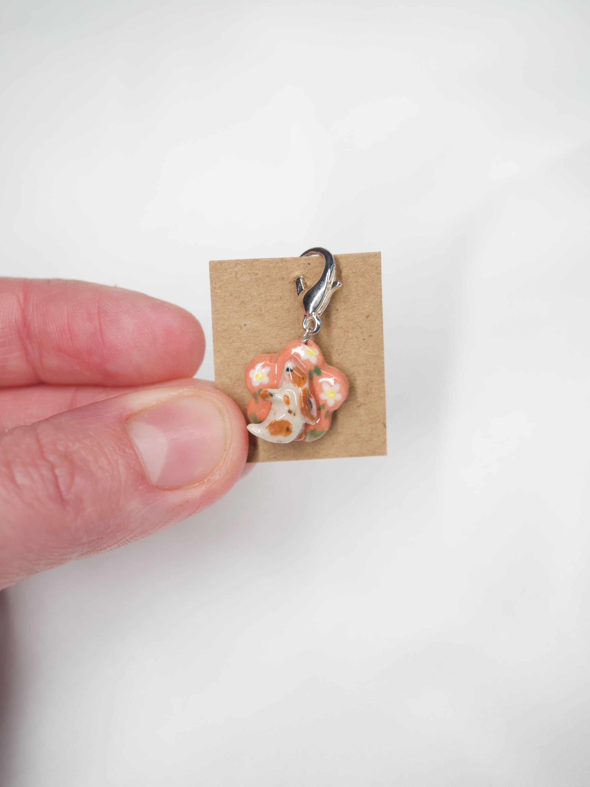 Sculpted Charms with Clasp