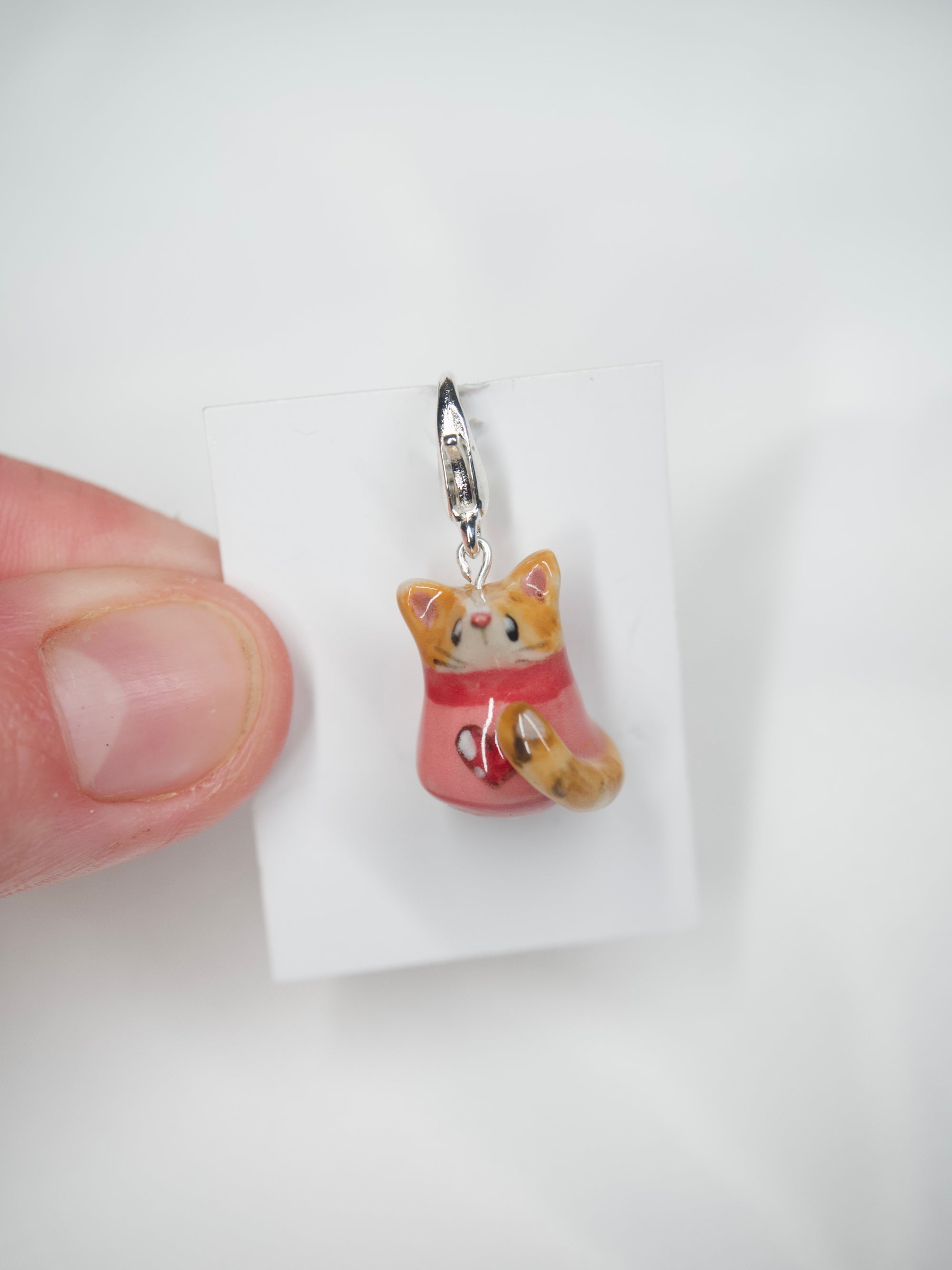 Sculpted Charms with Clasp