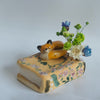 fox Dried Flower Sculpture