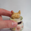 Chicken Spring Trinket Pot