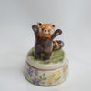 Small Red Panda Stretching Pot