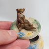 Otter Sitting Trinket Pot