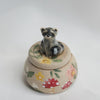 Raccoon Mushroom Trinket Pot