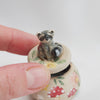 Raccoon Mushroom Trinket Pot
