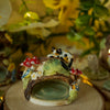 Woodland Dome Calico Cat (4.5cm height and width)