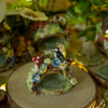 Woodland Dome Woodpeck and Birds (4.5cm height and width)