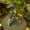 Woodland Dome Woodpeck and Birds (4.5cm height and width)