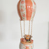 LIMITED AVAILABILITY Preorder Fox or Otter Hot Air Balloon Hanging Trinket Pot ( dispatch on or before 4th June)