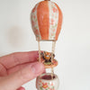 LIMITED AVAILABILITY Preorder Fox or Otter Hot Air Balloon Hanging Trinket Pot ( dispatch on or before 4th June)