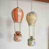 LIMITED AVAILABILITY Preorder Fox or Otter Hot Air Balloon Hanging Trinket Pot ( dispatch on or before 4th June)