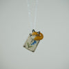 Made To Order: Fox Book Necklace 18inch(on or before 15th August Dispatch)