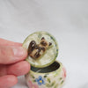 sleepy cat trinket pot