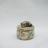 Tiny Blueberry Raccoon Trinket Pot
