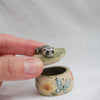 Butterfly Raccoon Trinket Pot
