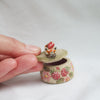 Strawberry Red Panda Trinket Pot
