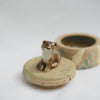Pear Fruit Otter Trinket Pot