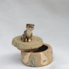Pear Fruit Otter Trinket Pot