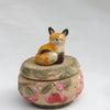 Cherry Fox Trinket Pot
