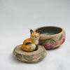 Cherry Fox Trinket Pot