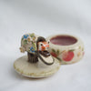 Apple Cottage Red Panda Trinket Pot